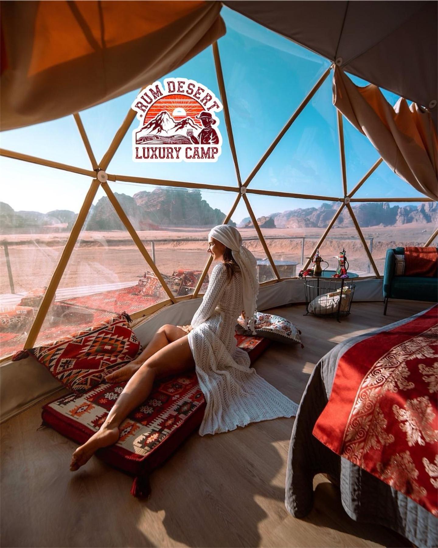Rum Desert Luxury Camp & Bubble Room Wadi Rum Exteriör bild
