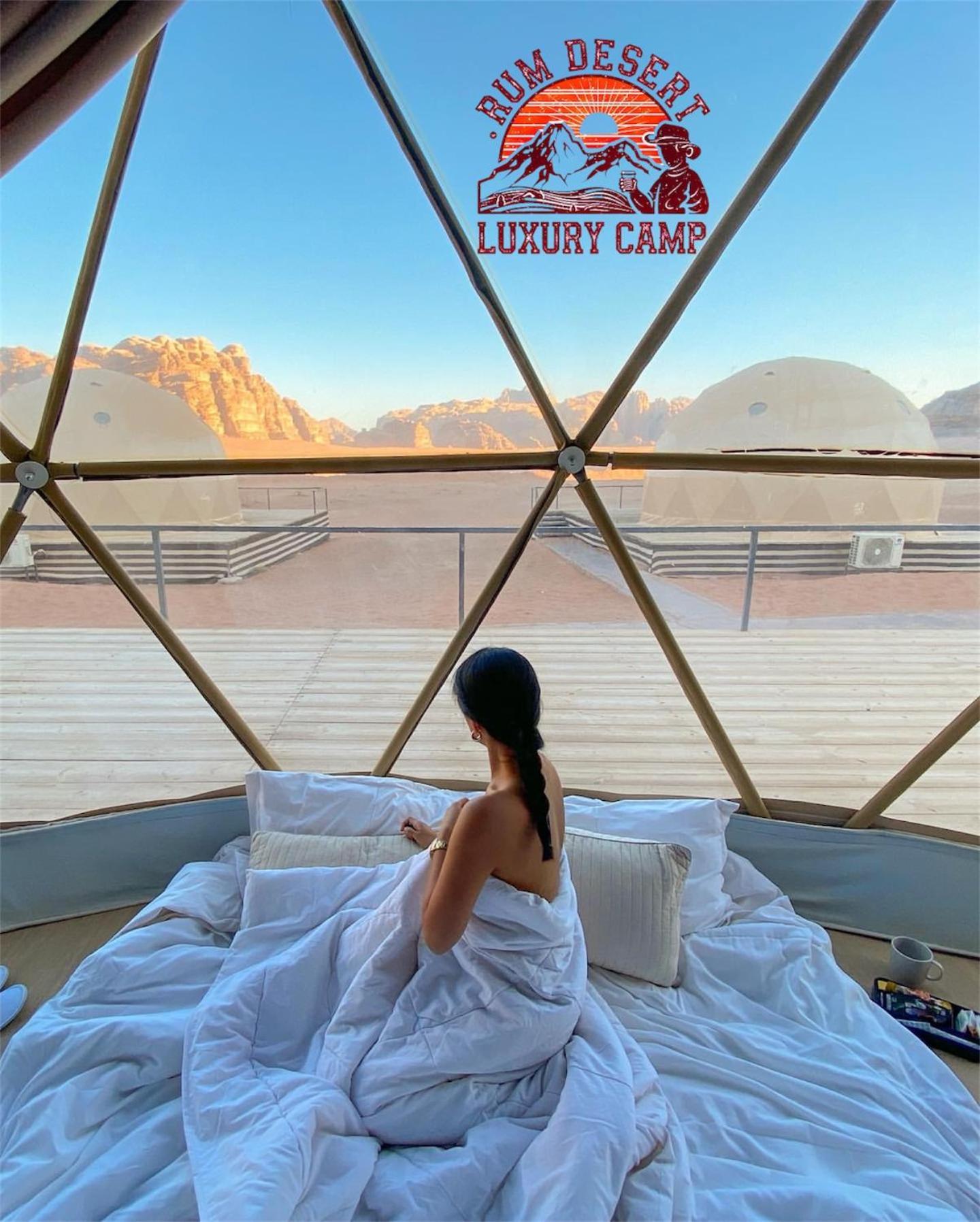 Rum Desert Luxury Camp & Bubble Room Wadi Rum Exteriör bild