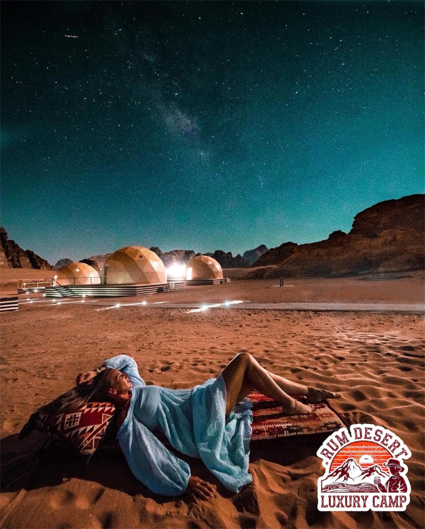 Rum Desert Luxury Camp & Bubble Room Wadi Rum Exteriör bild