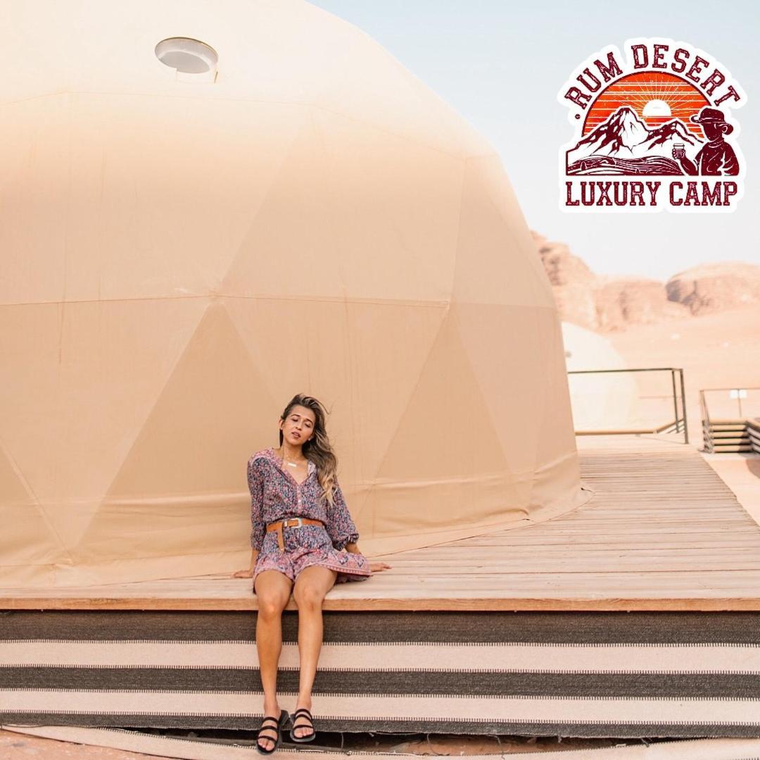 Rum Desert Luxury Camp & Bubble Room Wadi Rum Exteriör bild
